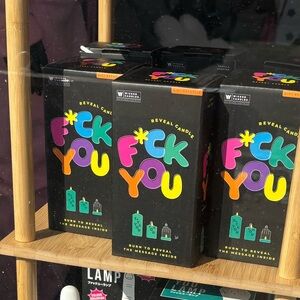 Middle Finger Candle